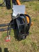 2025 Wolverine Skid Steer Pallet Fork - Hydraulic Adjustable - Model PFA-11-3300G - SN ZW01782