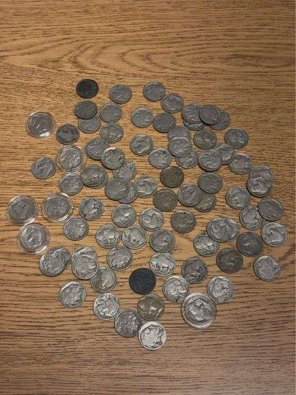 Assorted Buffalo Nickels image