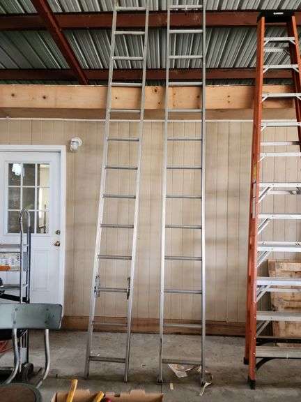 20 ft 10 in Aluminum Werner Extension Ladder Pieces image