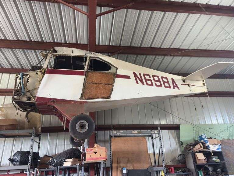 Piper PA-18 Super Cub Brush Plane - no engine, interior, etc - see description