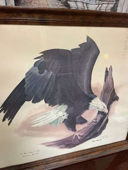 George Patton Bald Eagle By Gene Gray
