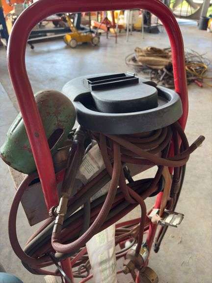 Torch Cart with Accessories and 2 Tanks