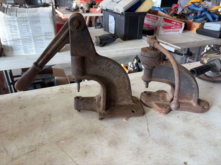 Pair of Manual Rivet Presses image
