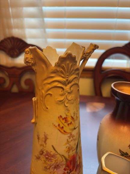 Assorted Vases and Pitcher - one vase is damaged