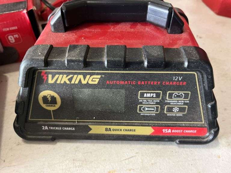 Trickle Charger and Hole Saw Kits