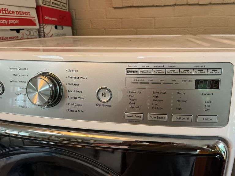 Kenmore Elite Washing Machine on Stand