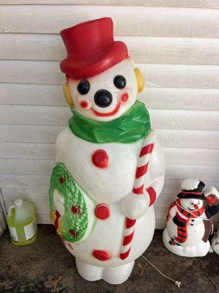 Christmas Yard Light Up Figures