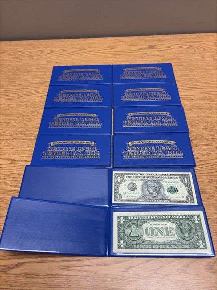 (10) 100th Anniversary Peace Silver Dollar $1 US Bank Notes image