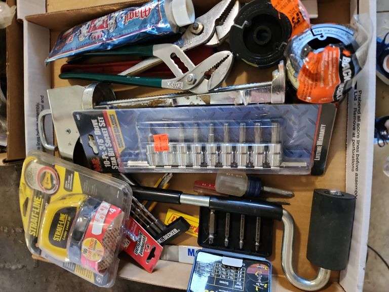 7 Flats of Assorted Hardware and Miscellaneous Shop Supplies