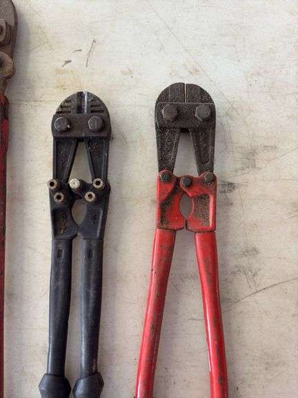 Pair of Bolt Cutters & Cable Crimpers