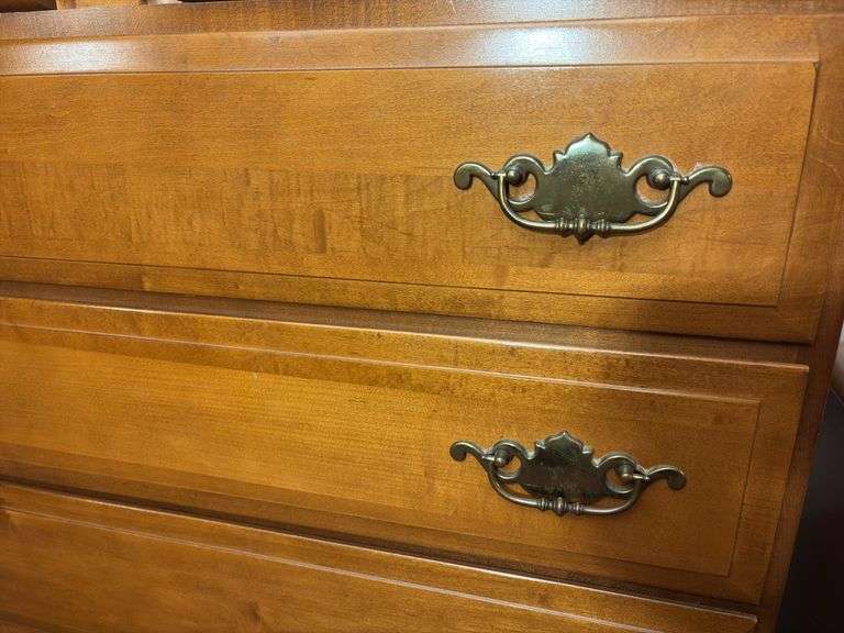 7 Drawer Dresser - located in basement - buyer is responsible for removal - 50”H x 38”W x 19”D