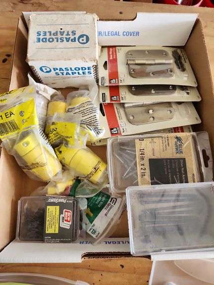 Door Hinges, Electrical Connectors, Plumbing Supplies, Nails and Screws