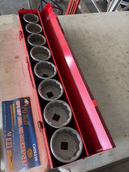 1/2” Breaker Bar & 3/4” SAE 12pt Socket Set
