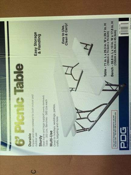 6’ Picnic Table