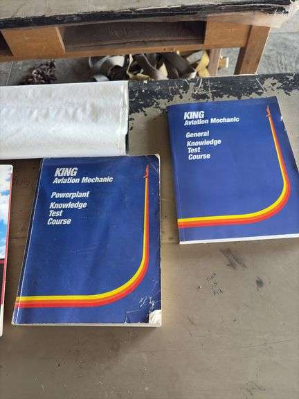 Assorted Aircraft Maintenance Manuals and Posters
