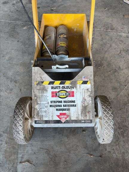Rust-Oleum Striping Machine