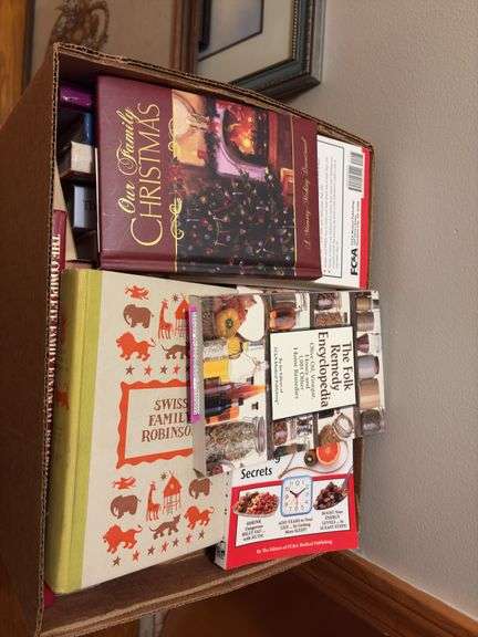 12 Boxes of Assorted Books