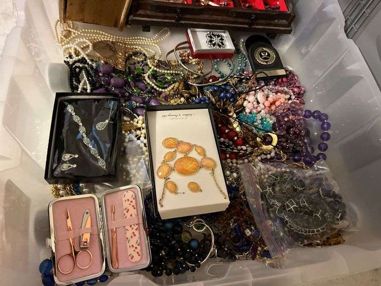 Large Assortment of Costume Jewelry