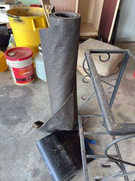 Roof Paper, Metal Plant Stand and Misc