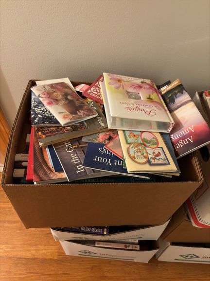 12 Boxes of Assorted Books