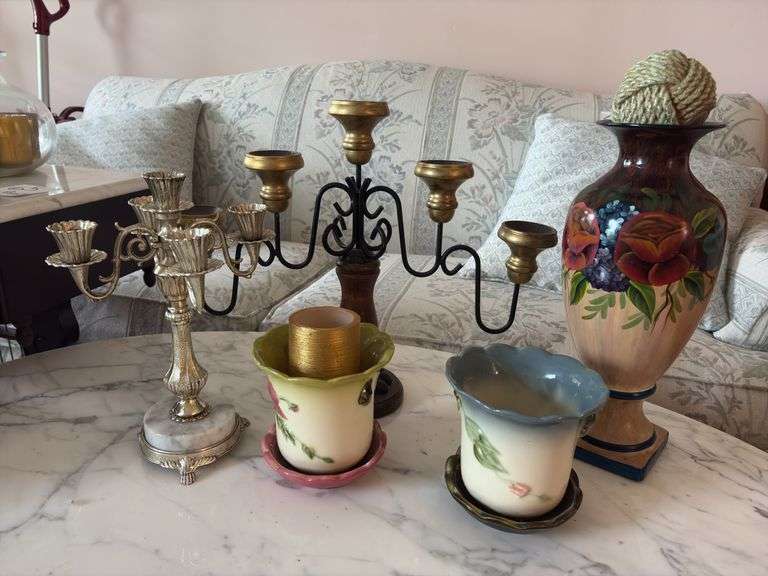 Candelabras and Decor