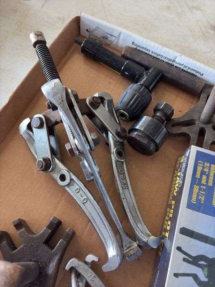 Assorted Gear Pullers and Tools