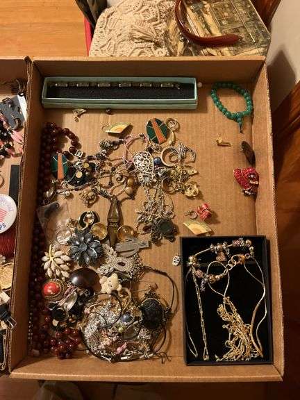 Earrings and Costume Jewelry