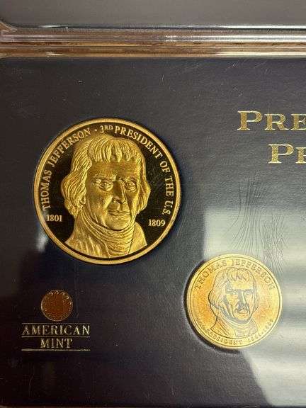 6 Presidential Proof Sets