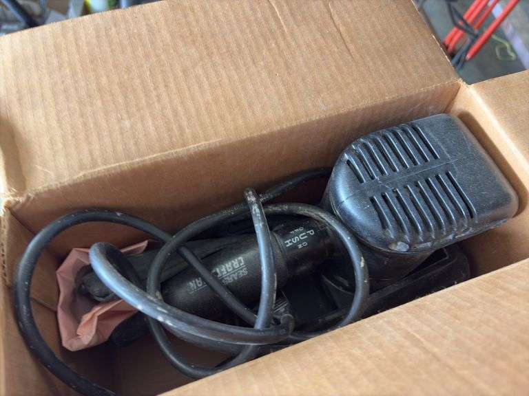 Mini Air Inflator and Craftsman Sander