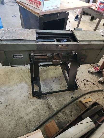 Johnson Model B Metal Band Saw on Wheels image