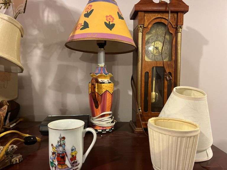 Lamps Clock Coffee Mugs