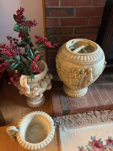 Water Fountain Vase Set