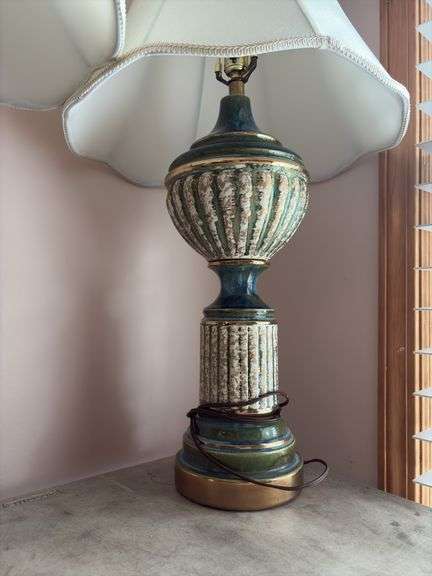 Pair of Table Lamps - 32”H
