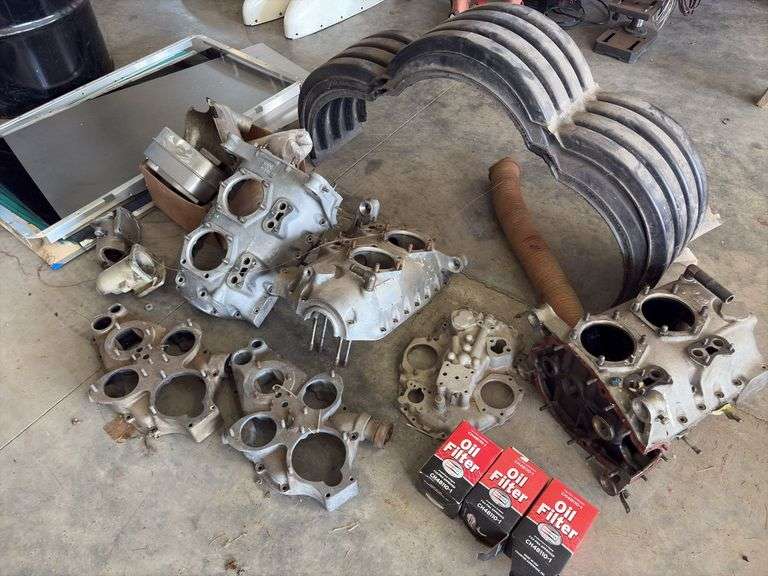 Aircraft Engine Parts - Cylinder Block, Covers, Filters, Misc image