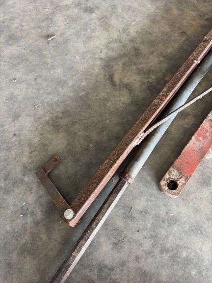 Draw Bar, Homemade Hoist, Bent Spud Bar