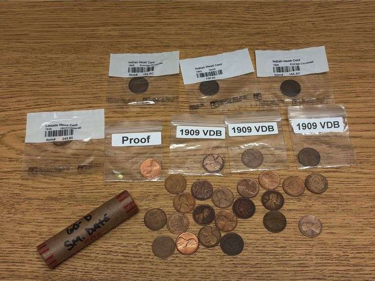 Assorted Pennies image
