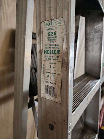 6 ft Keller Aluminum Ladder