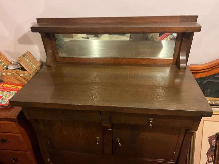 Mirror Back Buffet 44”x52”x22”