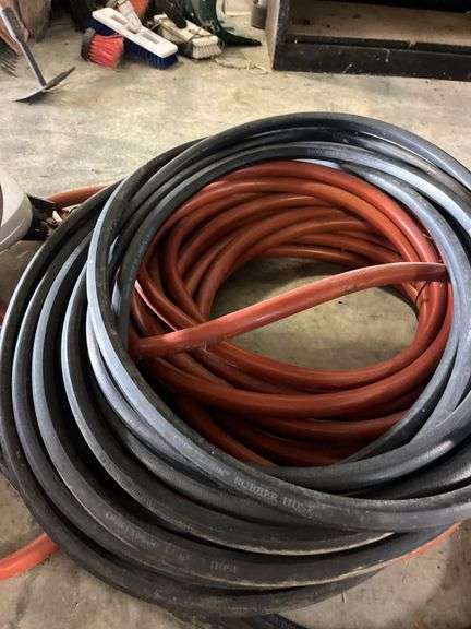 Garden Hoses and Air Pump