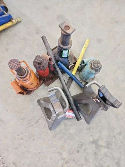 Assorted Floor Jacks and Bottle Jacks