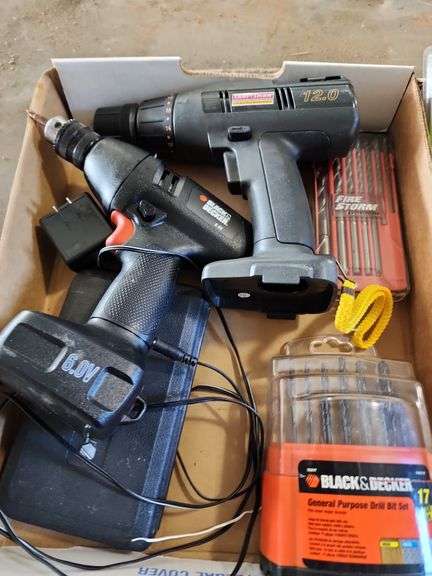3 Flats - Battery Drills, Drill Bits, Assorted Grinding Discs, Saw Blade and Hand Tools