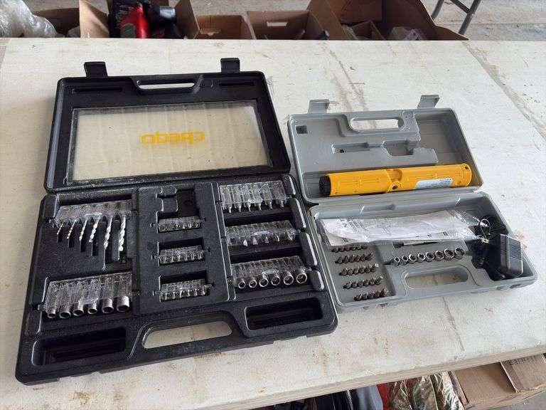 Electric Screwdriver and Bit Set image