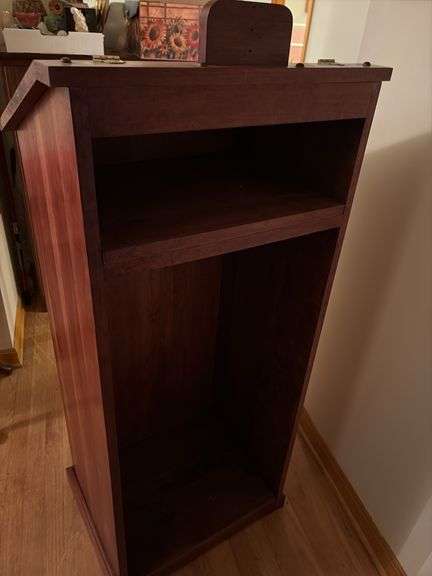 Flip Top Podium - 49”H x 18”D x 22”W