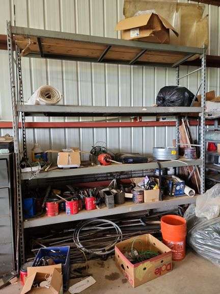 Warehouse Shelving 96"x24"x108" (contents NOT included image