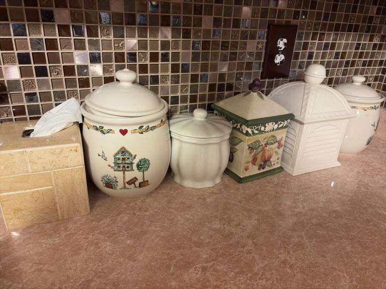 Assorted Canisters