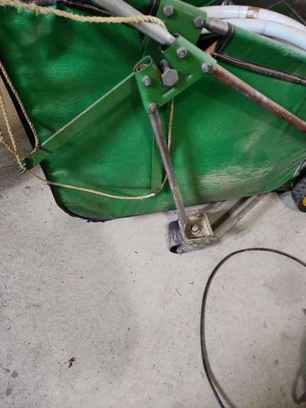 John Deere 31T Yard Sweeper and Contents