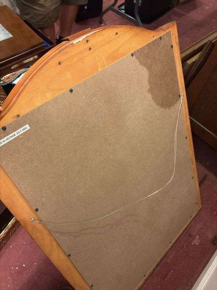 Bevel Edged Wall Mirror - 42”H x 42”W