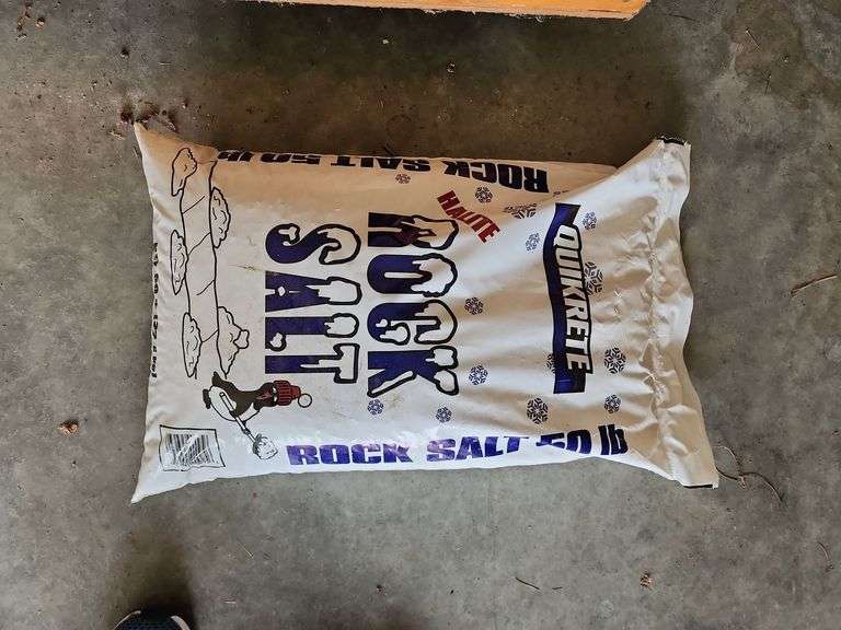 50 lb Bag of Rock Salt