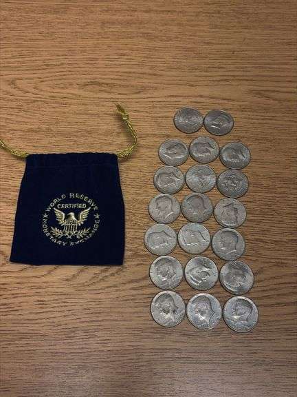 (20) JFK Half Dollar Coins image