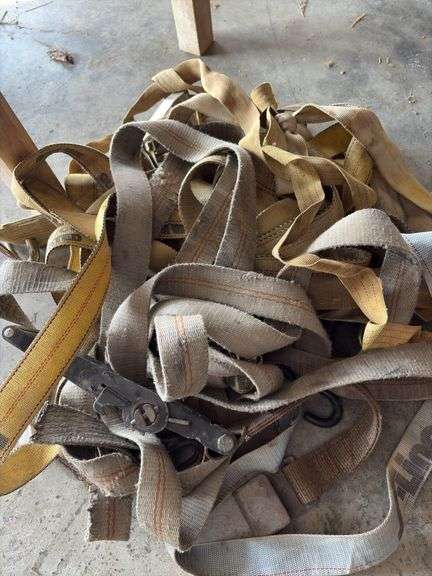 Assorted Straps and Chain